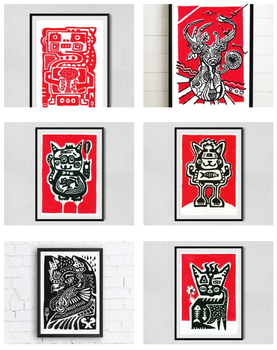 etsy prints
