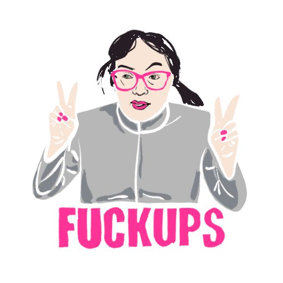 Fuckups-square dr evil inspired quoting "fuckups"