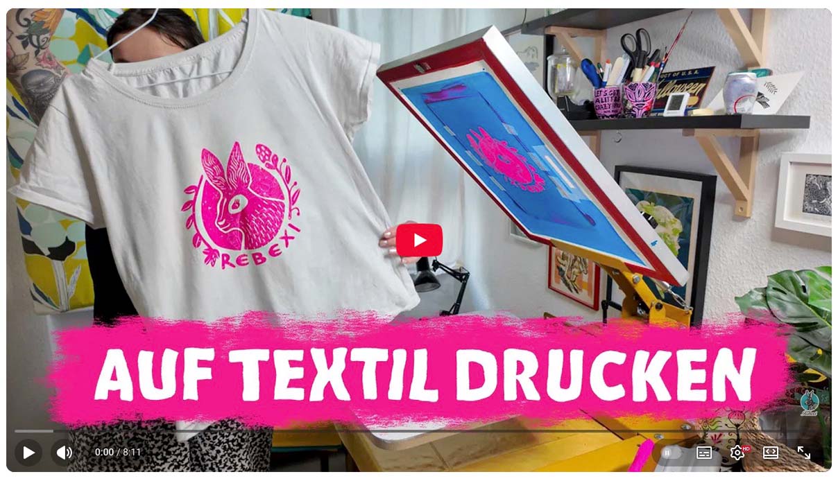 preview youtube video fabric printing