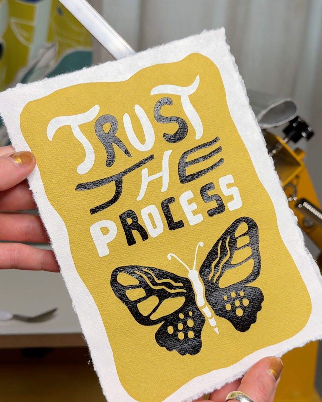 final print "trust the process"